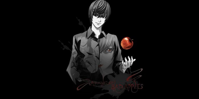 2000x1125 Light Yagami from Death Note Wallpaper ID:2829