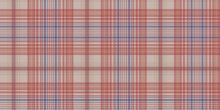 735x1470 Vintage check plaid fabric texture seamless pattern. Vector