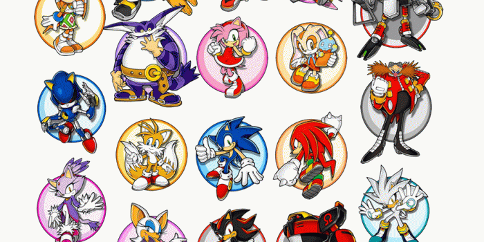 883x1068 Sonic Characters Poster by mastergamer1909 | addawdada