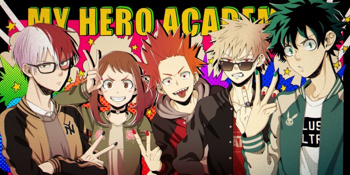 2914x1418 5060281 Izuku Midoriya, Ochaco Uraraka, Eijiro Kirishima, Katsuki