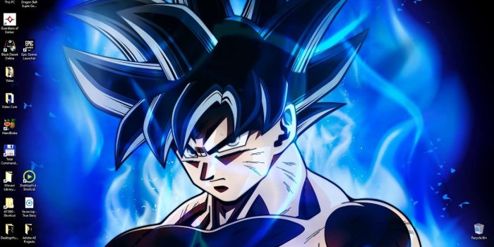 1280x720 DesktopHut - Dragon Ball Super Goku 4k Live Wallpaper