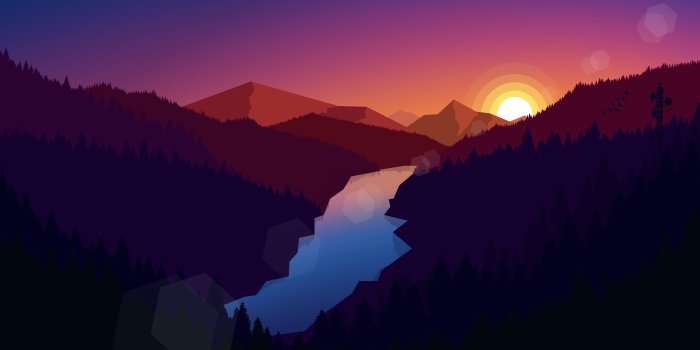 3840x2160 Forest Dark Evening Sunset Last Light Minimalistic, HD Artist, 4k
