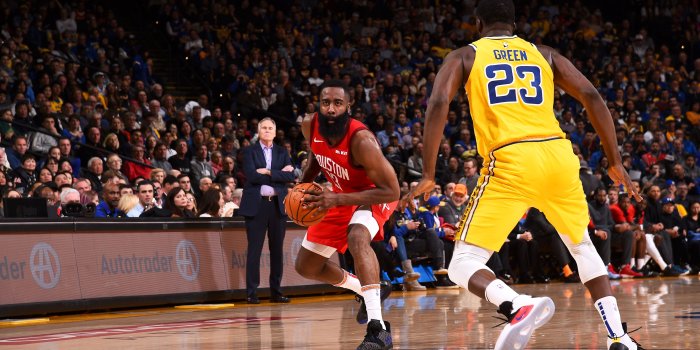4835x3223 James Harden hits game-winner to beat Warriors in OT