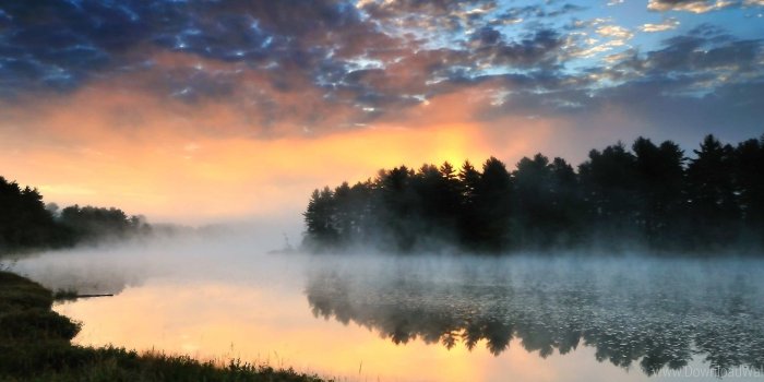 2520x1080 Download Wide 21:9 2520x1080 - Forest, Landscape, Nature, River