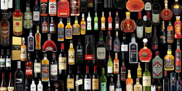 1800x1013 bottles, alcohol, liquor :: Wallpapers