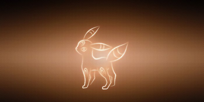 2048x1152 Download wallpaper 2048x1152 animal, umbreon, pokemon ultrawide