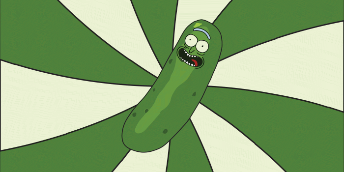 6001x10667 Pickle Rick Wallpapers
