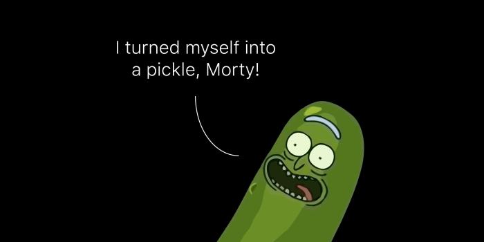 3125x5558 I made a Pickle Rick wallpaper for my iPhone 6! Knock yourself out