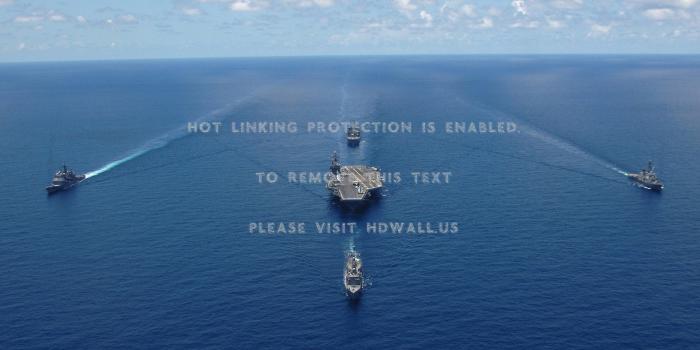 1920x1080 water abstract ocean landscapes nature carrier destroyer navy