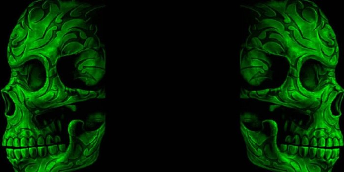 1200x700 Neon Skull Wallpaper - (35+ images)
