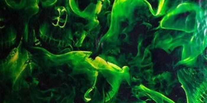 900x900 Green Flaming Skulls wallpaper_Funny Wallpapers_download free wallpaper