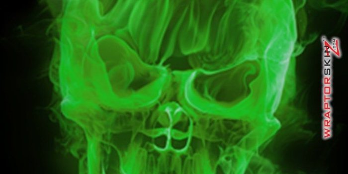 768x1024 Free download Green Fire Skull Wallpaper wallpaper download