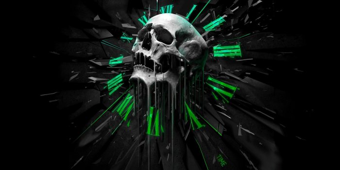 2560x1440 Green Skull Wallpaper Group (32+), HD Wallpapers
