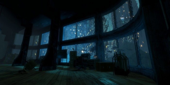 1280x720 Sunken Office - (Bioshock 2) - [Live Wallpaper] 4K