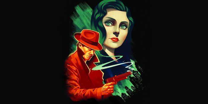 3840x2160 Made a 4K wallpaper of the artwork for Burial At Sea. Enjoy! : Bioshock