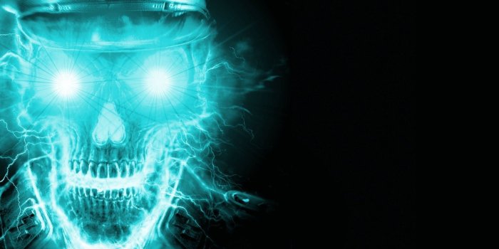 1920x1200 Free Fine Blue Skull Images on your Android