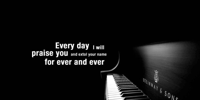 1920x1200 Psalm 145:2 wallpaper | favourite musical instruments | Piano, Music
