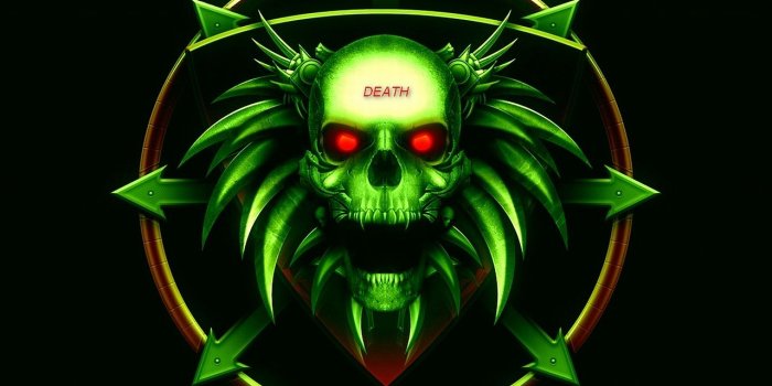 1280x960 Green Skull Wallpaper , (32+) Pictures