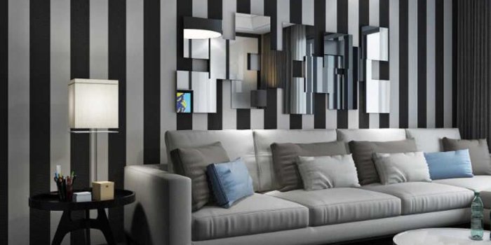 900x900 Cozy Fashion 3D Modern Striped Wallpaper For Walls Children's Rooms Bedroom  Living room Sofa TV Background Home Wall paper Rolls