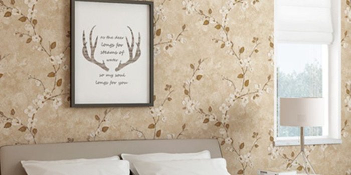 900x1200 1Pc Bedroom Wallpaper Modern Simple Fresh Floral Pattern Decorative  Wallpaper