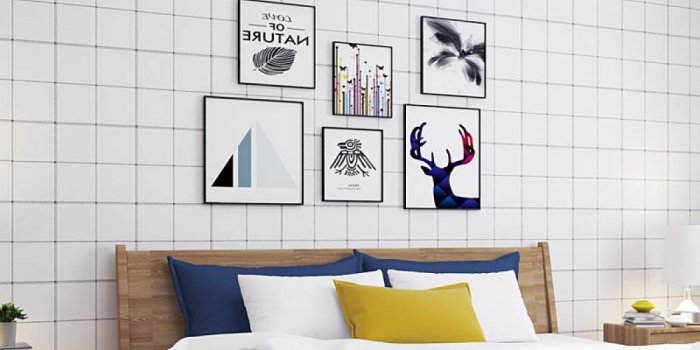1050x1050 Europe Modern Simple Black White Grid Wall Paper Elegant Living Room Decor  Wallpaper Roll Bedroom Decoration Papier Peint QZ061