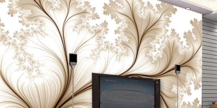 1050x1050 Saan Bibili Modern Minimalist Wallpaper 3d Simple Flowers Custom