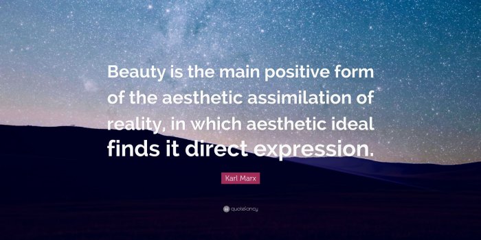 3840x2160 Karl Marx Quote: “Beauty is the main positive form of the aesthetic