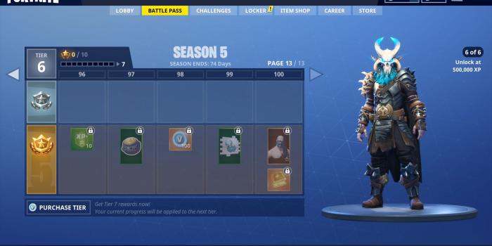1920x1080 Fortnite Season 5's Ragnarok Skin: Look At The Battle Pass's Awesome