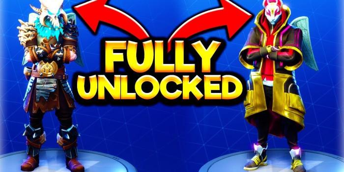 1280x720 HOW TO FULLY UPGRADE *RAGNAROK* + *DRIFT* SKINS! Fortnite SEASON 5