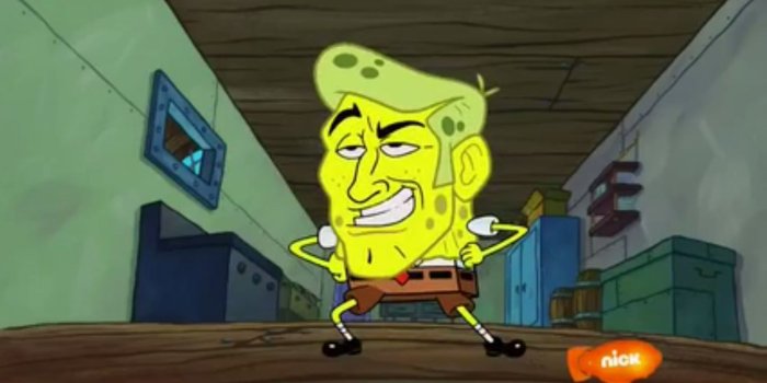 1366x768 Tired of the handsome Squidward memes... handsome SpongeBob joins