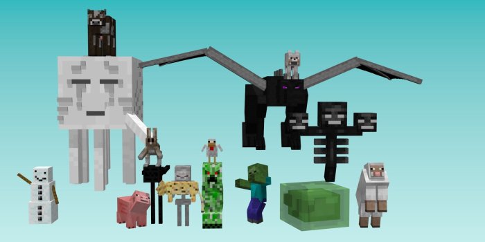 1920x1080 Minecraft Mobs Wallpapers