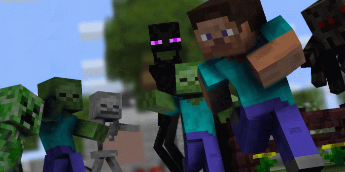 1280x720 Minecraft Mobs Wallpapers