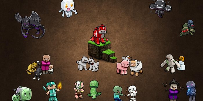 1920x1080 Minecraft Mobs Wallpaper - Anime And Cartoon - AMAZING WALLPAPER HD