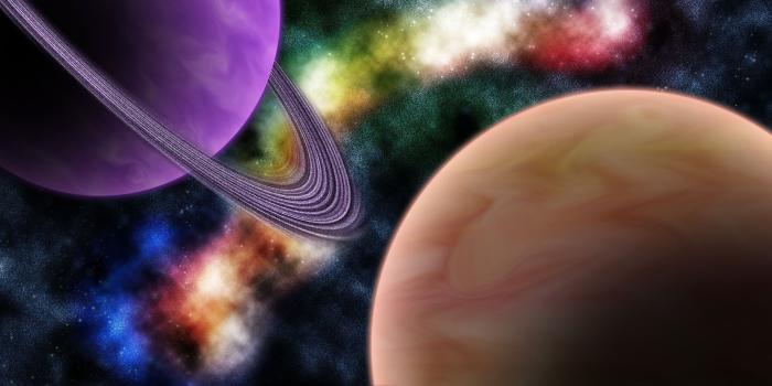 2560x2048 Planets in Colorful Space HD Wallpaper | Background Image