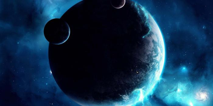 1920x1200 Blue Colored Planets | HD Digital Universe Wallpapers for Mobile and