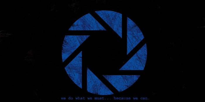 2560x1600 HD wallpaper: artwork, ascii, black, mesa, portal | Wallpaper Flare