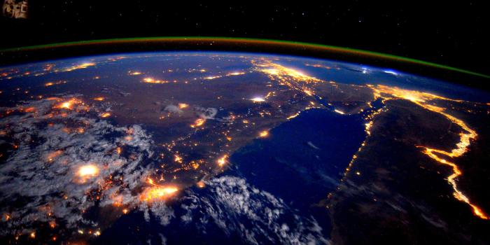 2500x1664 digital Art, Space, Plants, Colorful, Planet 4K HD wallpaper | 1440x900