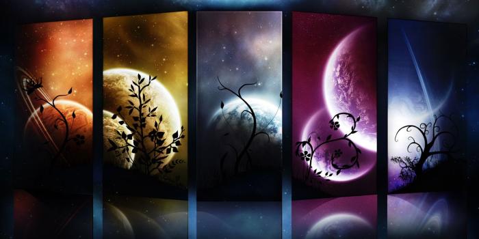 1440x900 Colorful Planets Wallpaper | 1440x900 | ID:15812