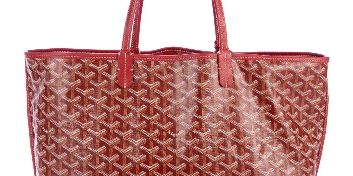 2605x3436 Lyst - Goyard 2016 Ine Reversible Anjou Pm Red in Metallic