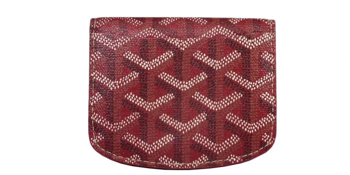 1024x768 ゴヤールコインケース coin purse red herringbone GOYARD 　
