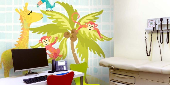 1700x800 Murals & Wallpaper for Pediatric Medical Offices and Clinics