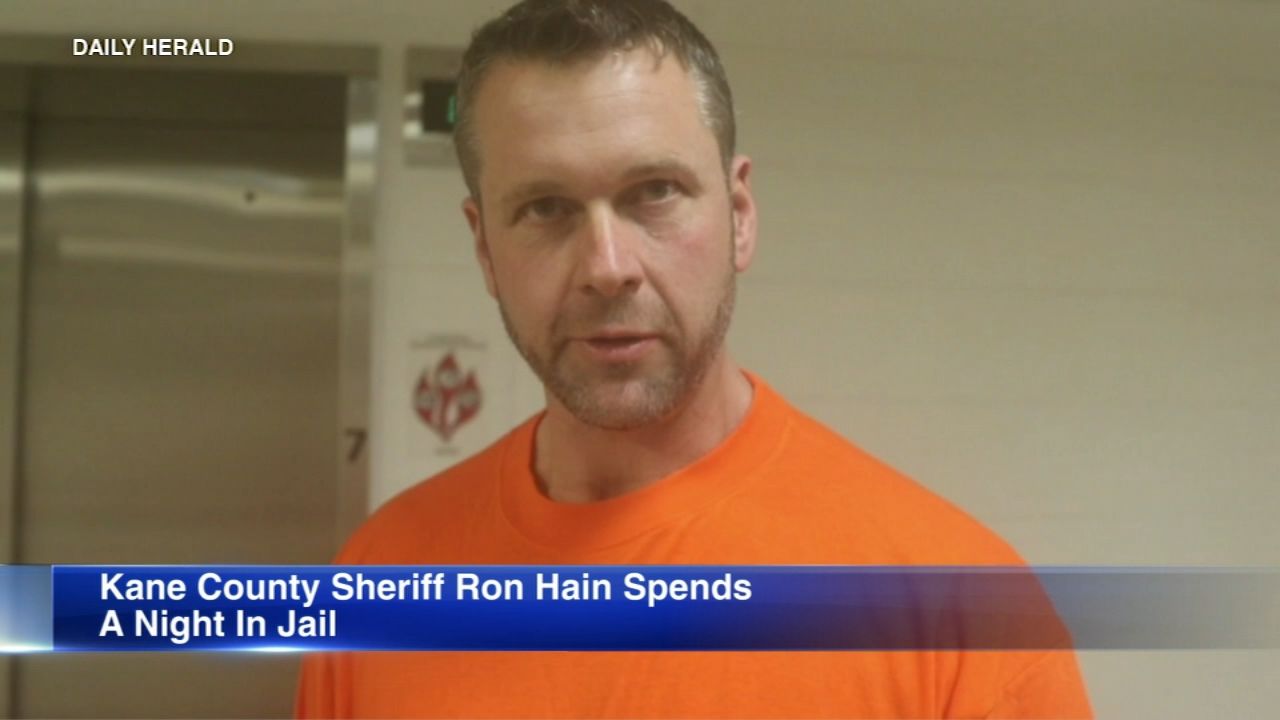 1280x720 Kane County sheriff spends night in jail
