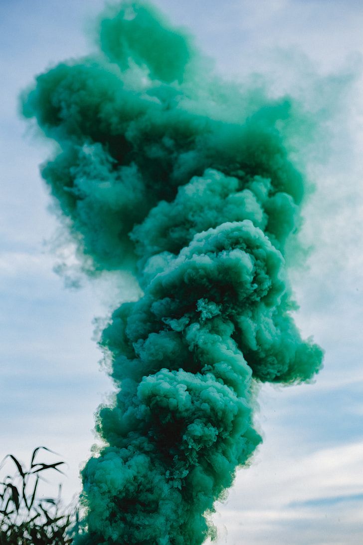 728x1092 Royalty-Free photo: Blue smoke wallpaper | PickPik