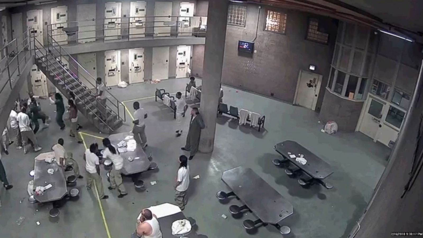 1600x900 16 inmates indicted in jail fight caught on video - ABC News