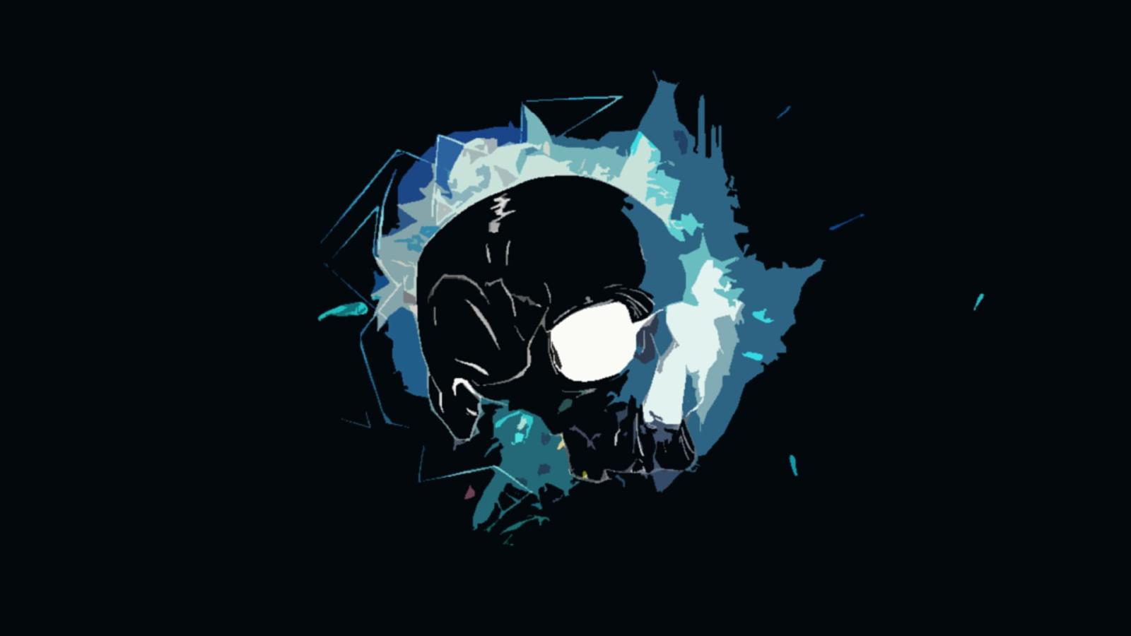 1920x1080 Neon skull [1920x1200] : wallpapers