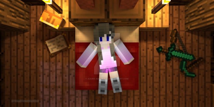 1191x670 Novaskin-minecraft-wallpaper by Azure-Art-Wave