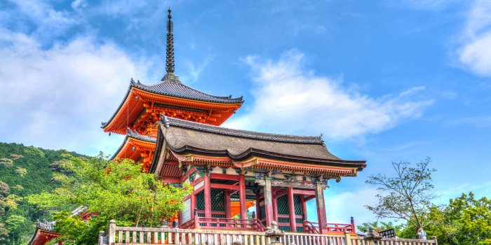 3840x2400 Download wallpapers Japan, 4k, temple, summer, japanese landmarks