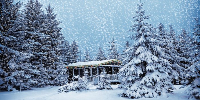 1920x1080 Christmas Snow Scene Wallpapers