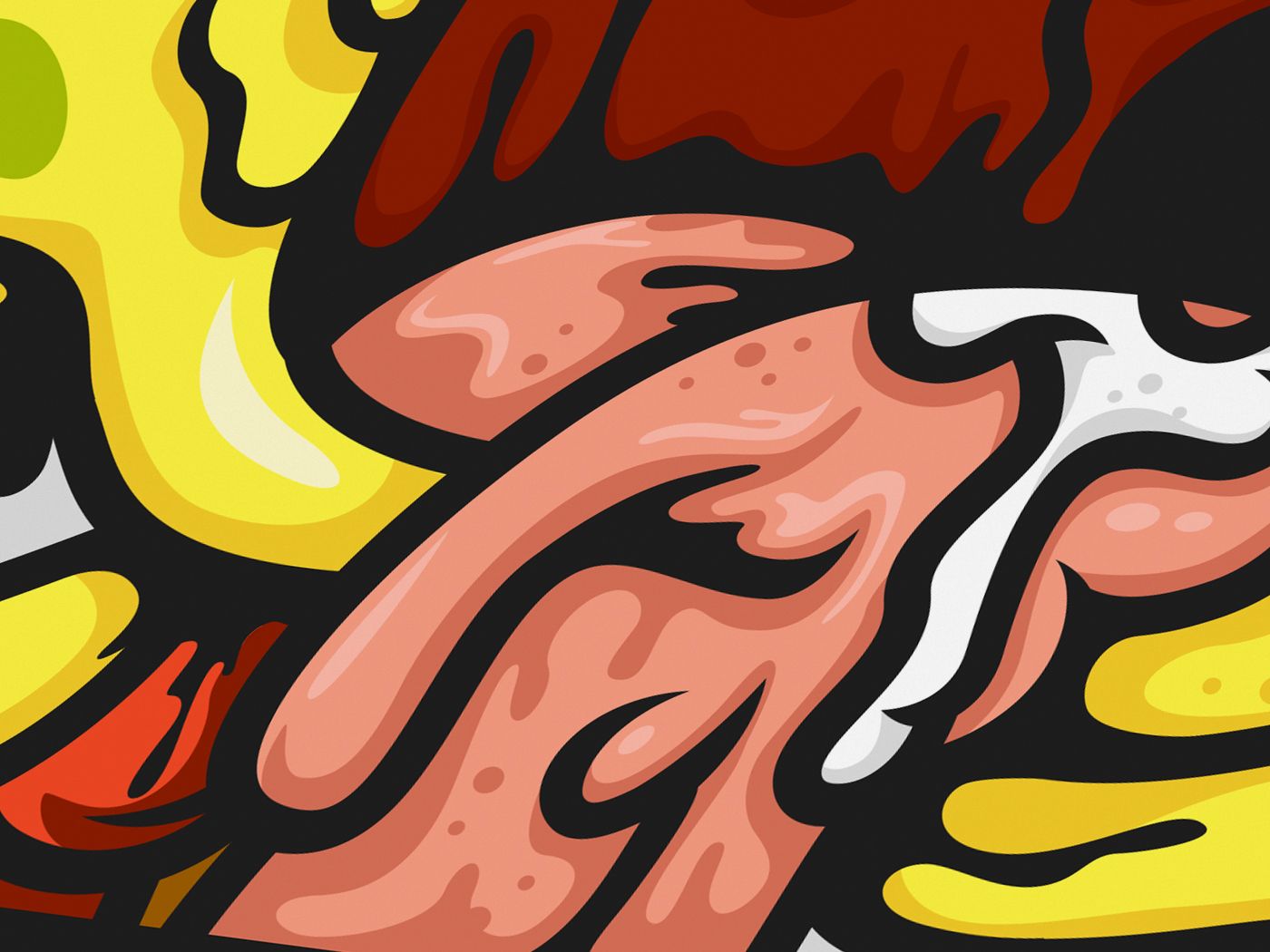 1400x1050 Drippy Spongebob and Patrick on Behance