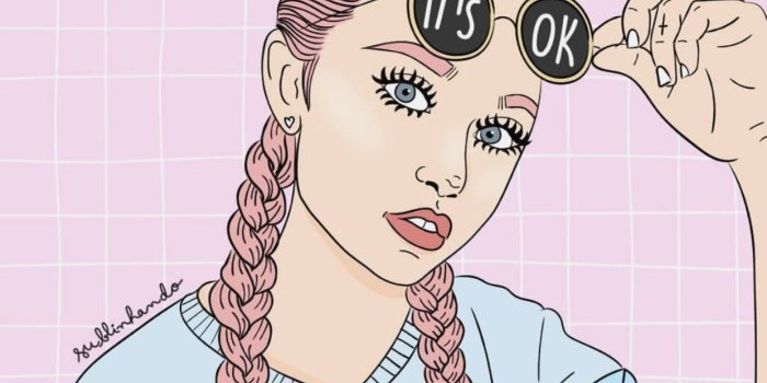 1242x2208 Instagram Sublinhando - Bad Girl Cartoon (#997889) - HD Wallpaper